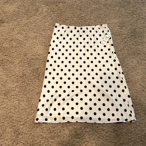 INC Women’s polka dot skirt, Large - Picture 1 of 2